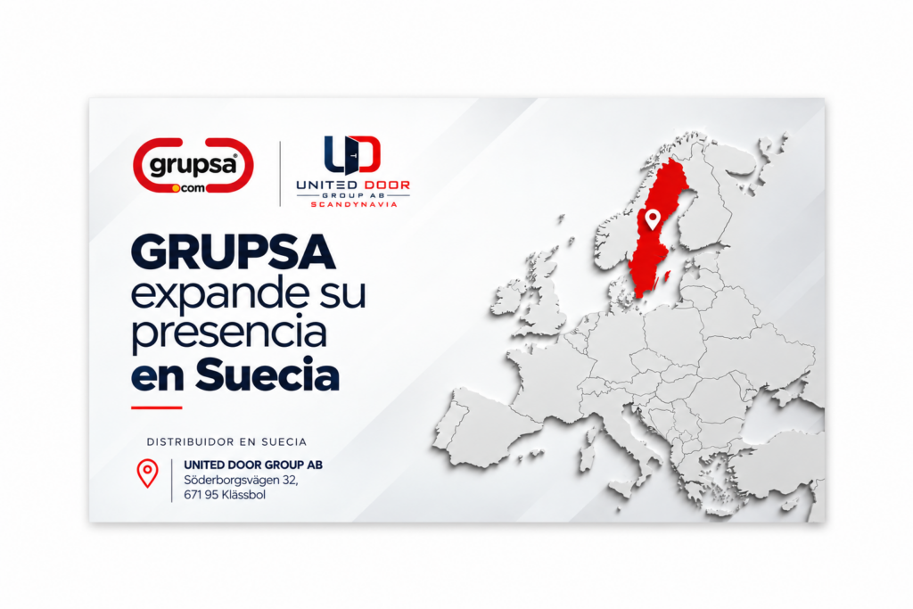 Grupsa se expande a Suecia